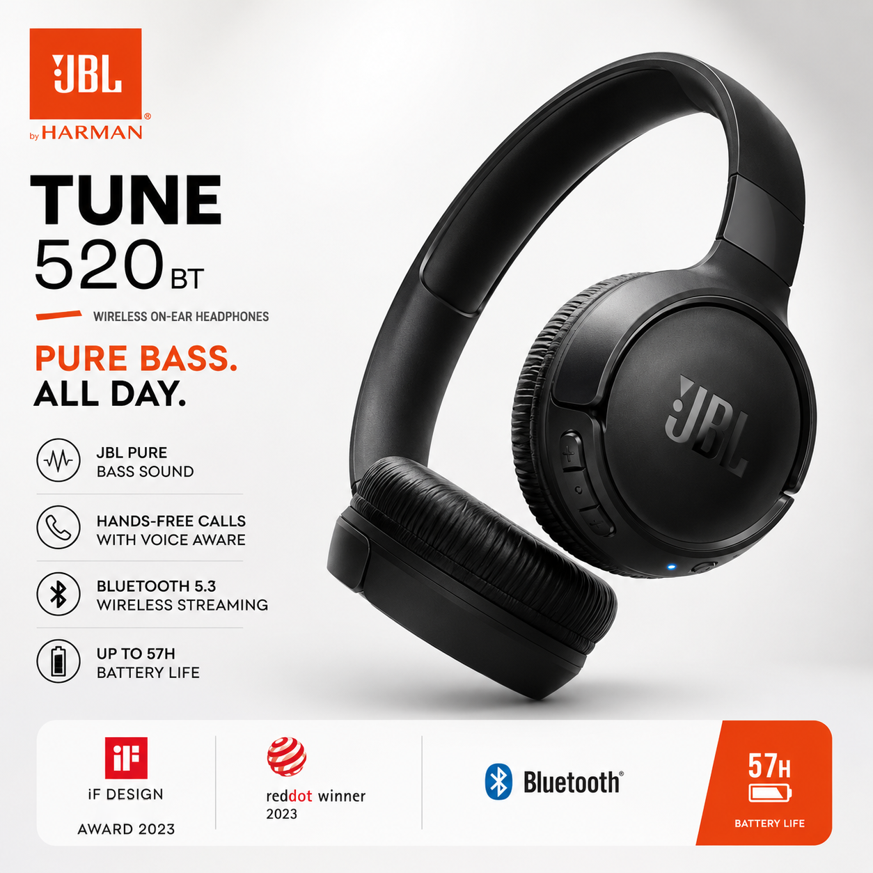 JBL Tune 520BT